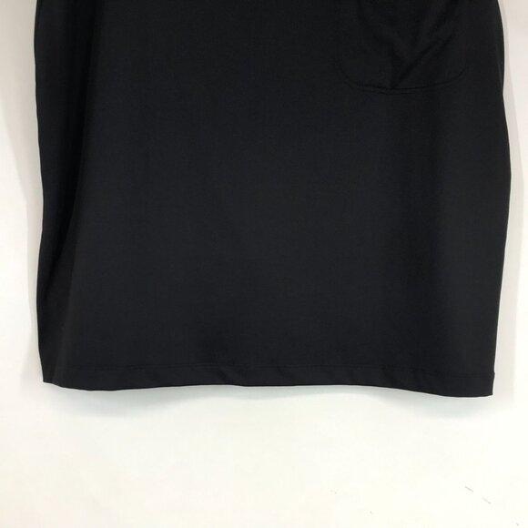 WEEKENDS BY CHICO'S -WOMEN'S 3 -BLACK POLYESTER BLEND MARESS SKORT SKIRT - Picture 6 of 10